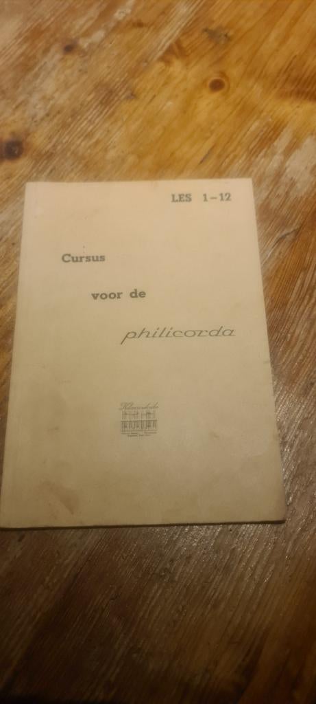 Philicorda Lesboek - Philips Electronisch Orgel Jaren 60, Muziek en Instrumenten, Bladmuziek, Ophalen of Verzenden