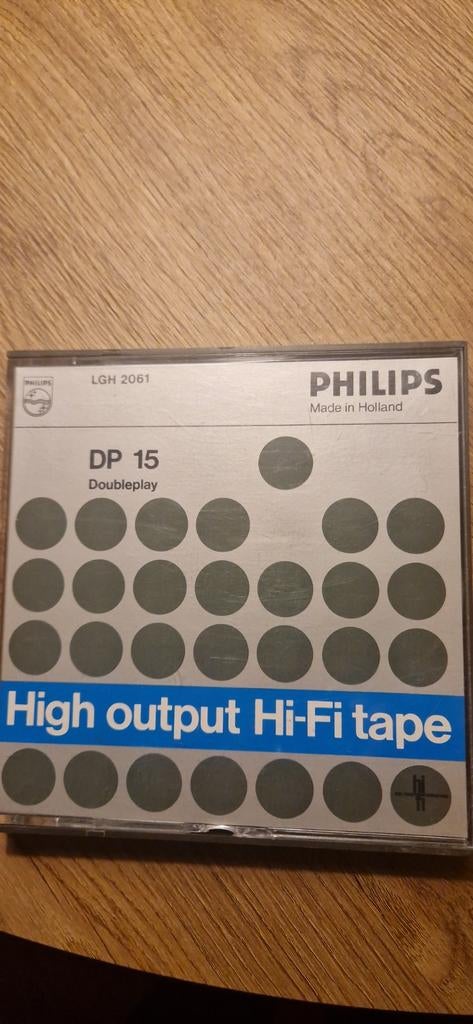 Philips DP 15 Doubleplay Hi-Fi tape, Ophalen of Verzenden, Bandrecorder