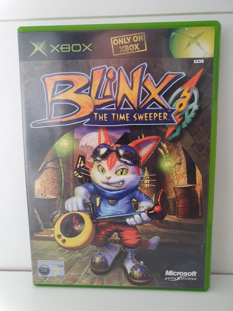 Blinx The Time Sweeper, xbox original, backwards compatible, Spelcomputers en Games, Games | Xbox Original, Zo goed als nieuw