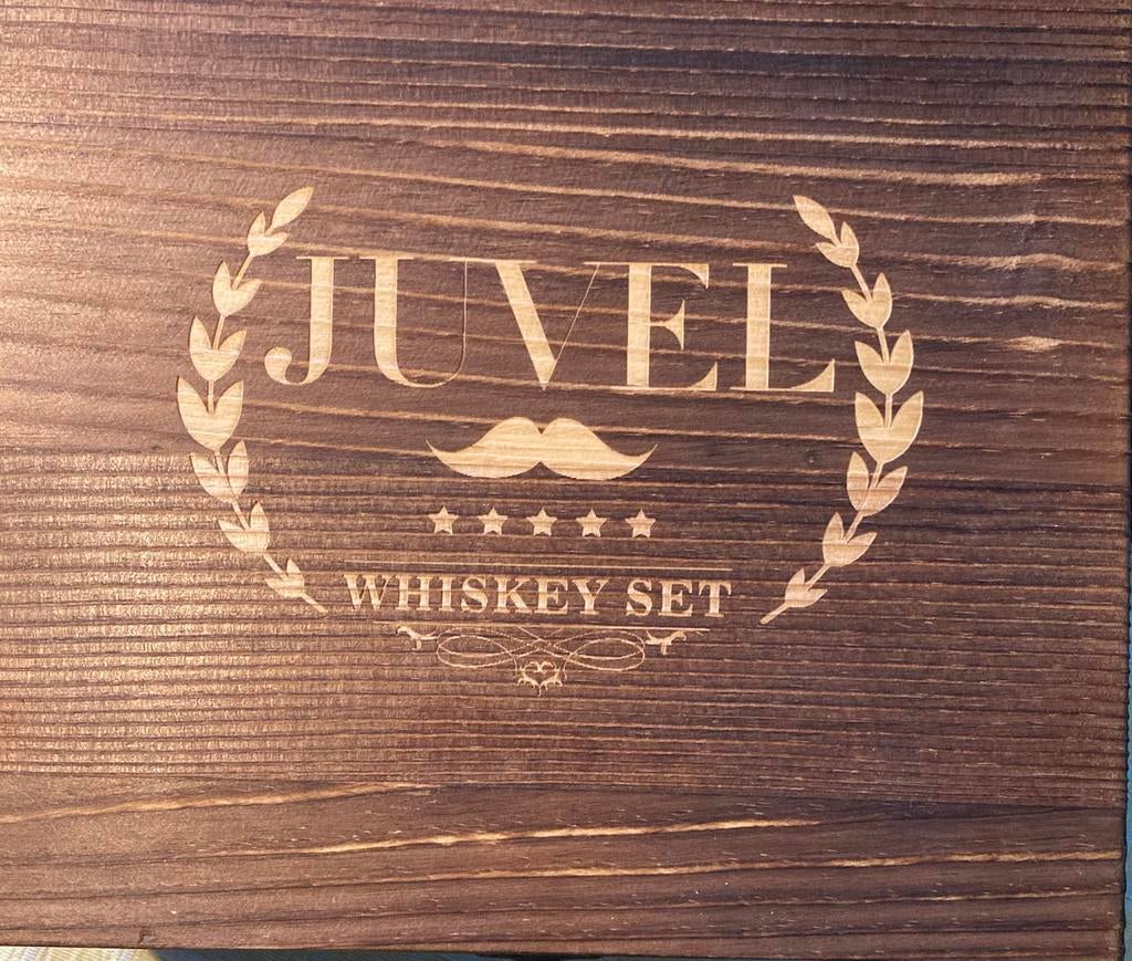 JUVEL whiskey set, Glas of Glazen, Ophalen of Verzenden, Overige stijlen, Glas