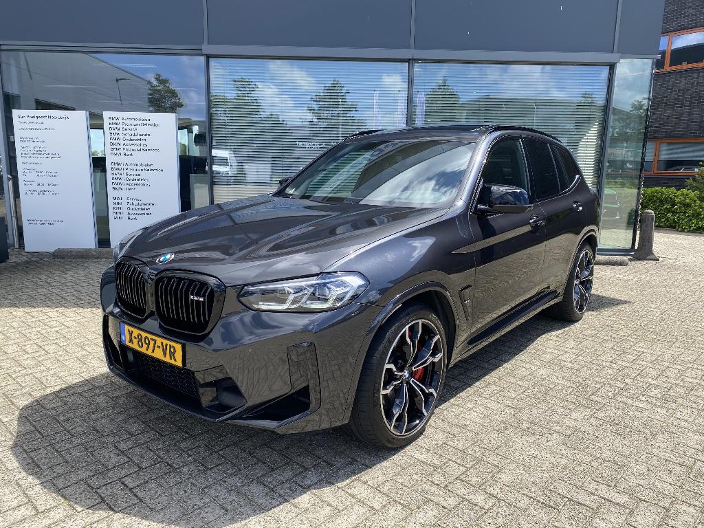 BMW X3M Competition LCI 510PK BWJ 2021 Garantie Pano/360/H&K, Automaat, Leder, Vierwielaandrijving, Particulier