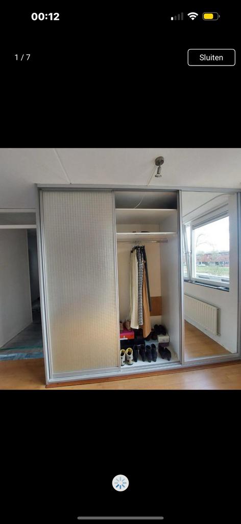 kleeding kas, Ophalen of Verzenden, Glas, Overige materialen