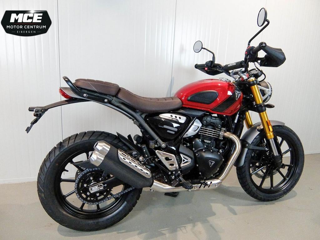 TRIUMPH SCRAMBLER 400 X (bj 2024), Motoren, 29 cc, Motorrijbewijs A, Bedrijf, Onbekend