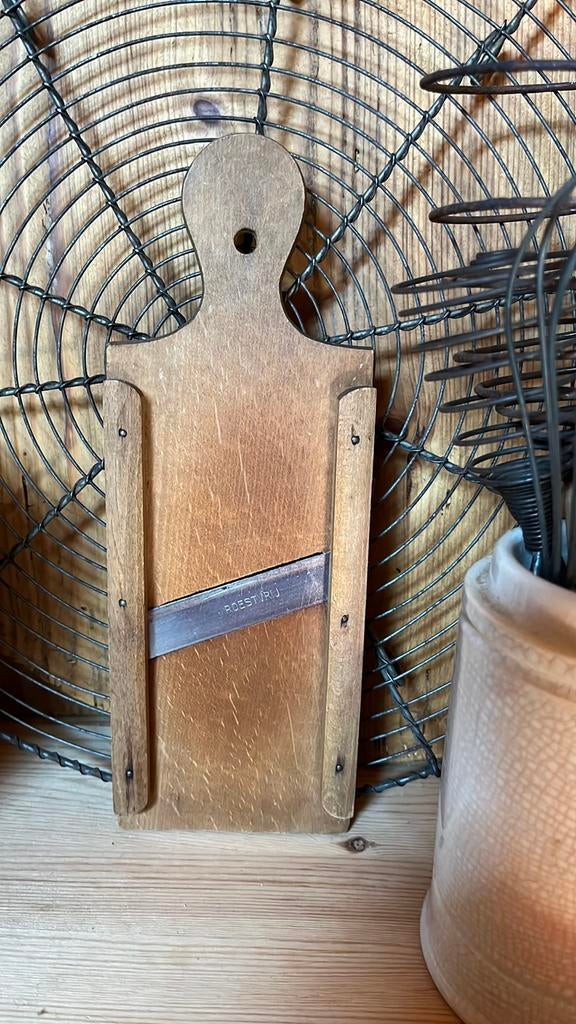Klein oud sleets Brocante schaafje, Antiek en Kunst, Curiosa en Brocante, Ophalen of Verzenden