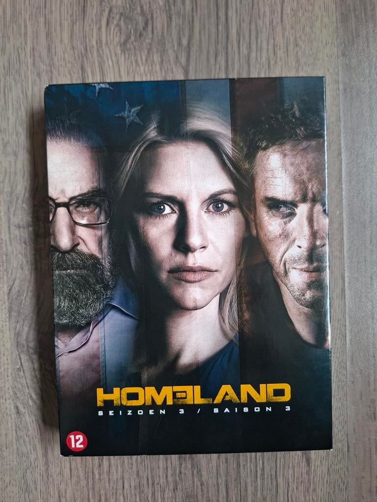 Homeland Seizoen 3 - DVD Serie, Cd's en Dvd's, Boxset, Ophalen of Verzenden, Nieuw in verpakking, Vanaf 12 jaar