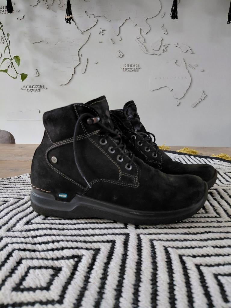 Wolky's maat 40, Ophalen, Zo goed als nieuw, Zwart, Sneakers of Gympen