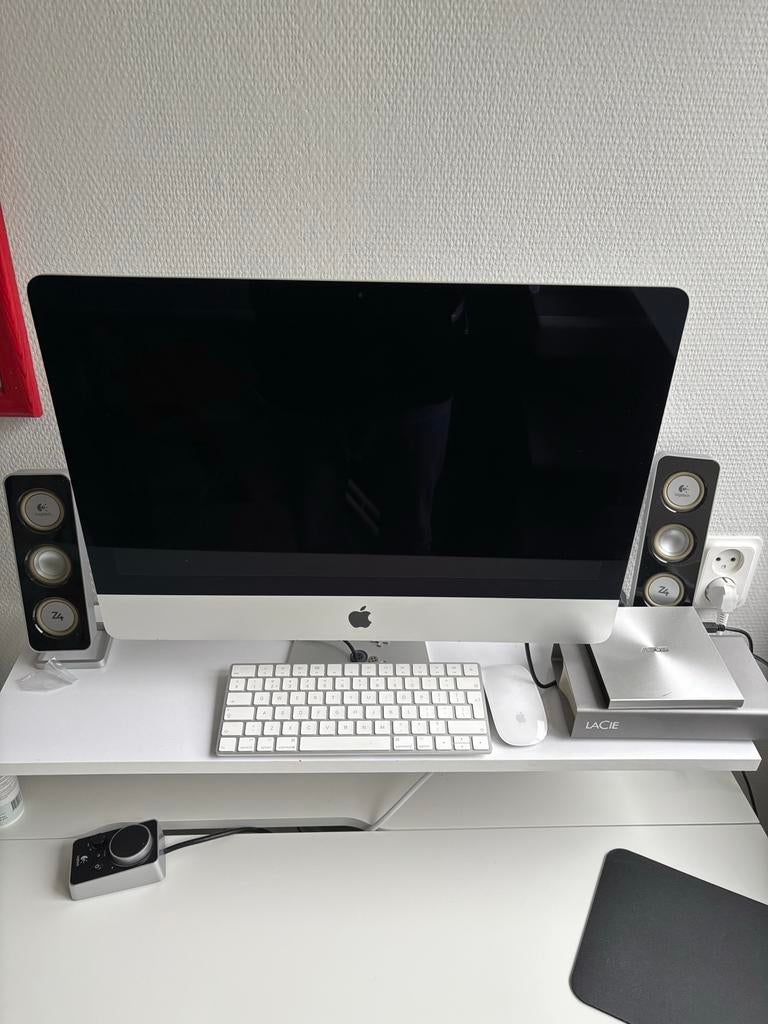iMac 21.5" Retina 4K (2017) - Core i5, Computers en Software, Apple Desktops, Gebruikt, iMac, HDD, 3 tot 4 Ghz, 8 GB, Ophalen