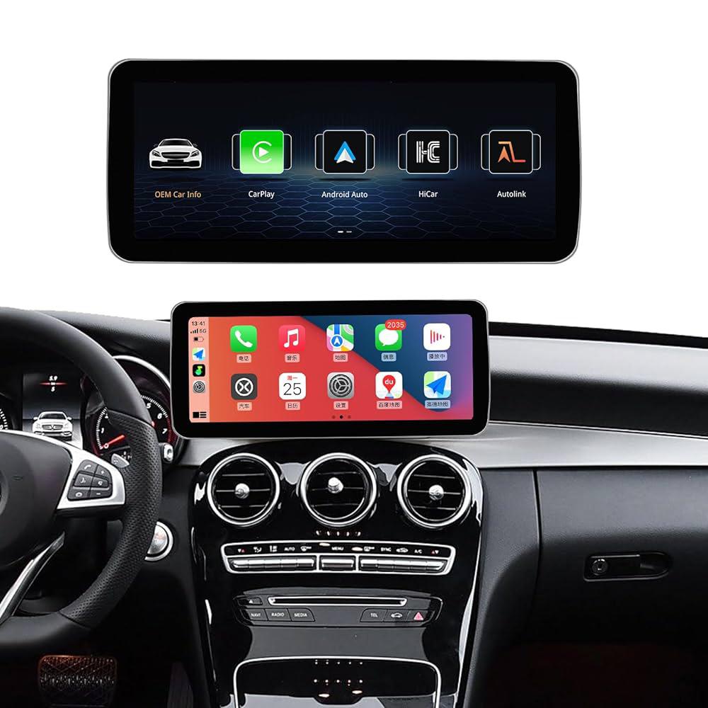 Mercedes C GLC klasse, groter Carplay scherm, Auto diversen, Autonavigatie, Ophalen of Verzenden