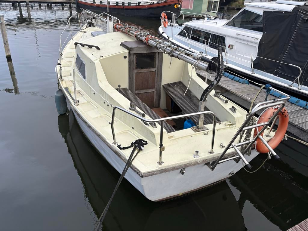 Leuke Motorsailer 8 m te koop! Moet weg. Bellen., Watersport en Boten, Ophalen, Gebruikt