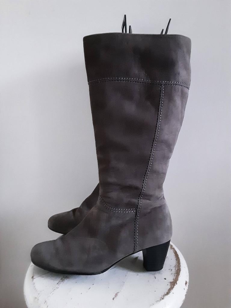 GABOR laarzen maat 5 (38) taupe, Kleding | Dames, Schoenen, Hoge laarzen, Bruin, Gabor, Ophalen of Verzenden
