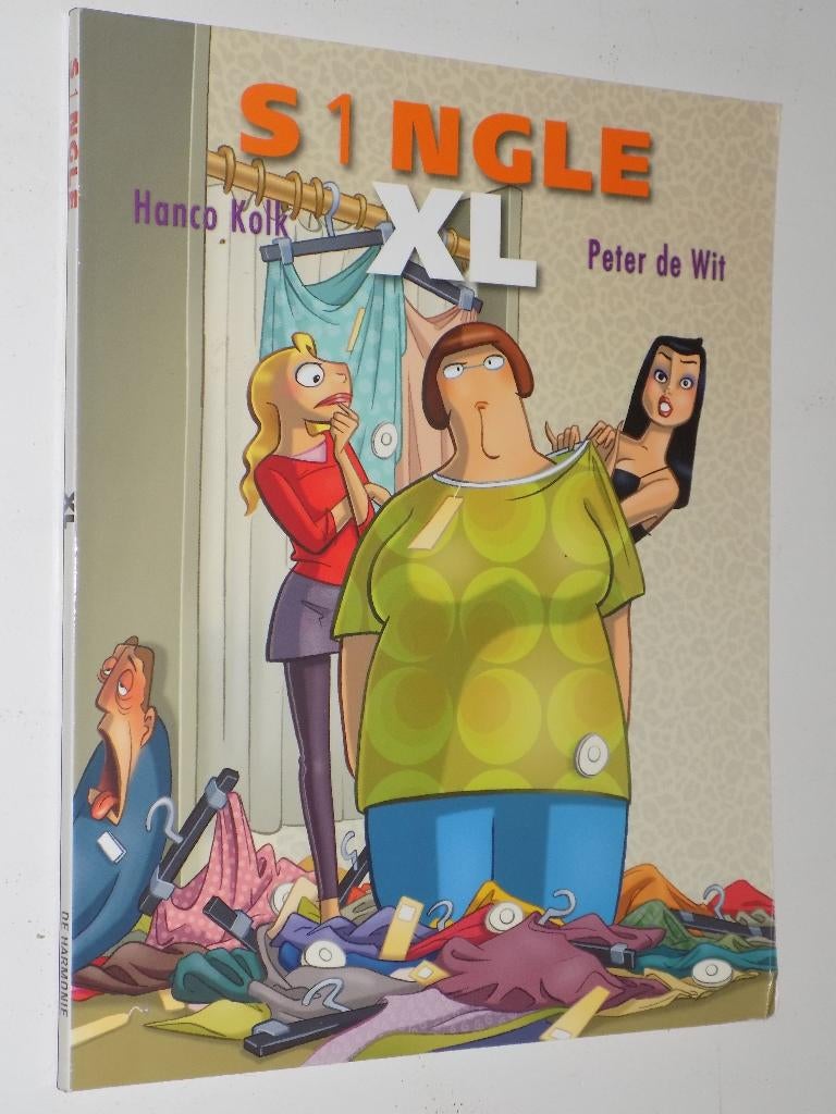 S1ngle - nn _XL [Hanco Kolk & Peter de Wit], Eén stripboek, Ophalen of Verzenden, Gelezen, Hanco Kolk, Peter de Wit