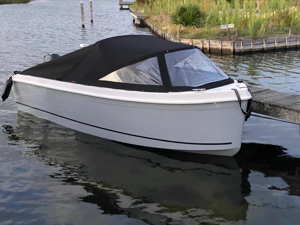 Mooie Namare 490 (4,9mtr) Sloep met U-zit 15PK Suzuki, Ophalen, 10 tot 30 pk, Zo goed als nieuw, 3 tot 6 meter