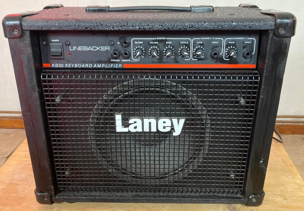 LANEY LINEBACKER KB30 KEYBOARD/GITAAR VERSTERKER, Muziek en Instrumenten, Ophalen of Verzenden, Gebruikt, Keyboard of Synthesizer
