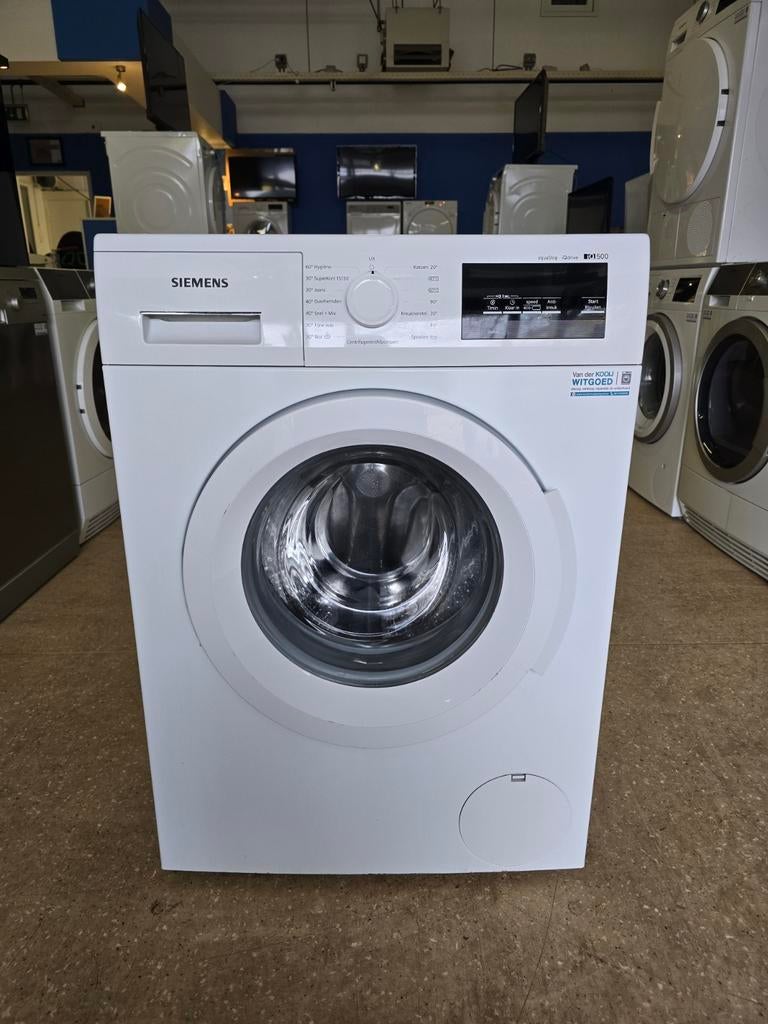 Siemens IQ 500 wasmachine | 8 kilo | A+++ | Gratis thuis 🚚✅, Ophalen, Jirnsum, 1200 tot 1600 toeren, 8 tot 10 kg