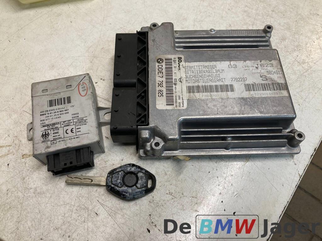 DDE module + EWS + Sleutel  M47N BMW E46 7792025, Auto-onderdelen, Gebruikt, Ophalen of Verzenden, BMW, BMW