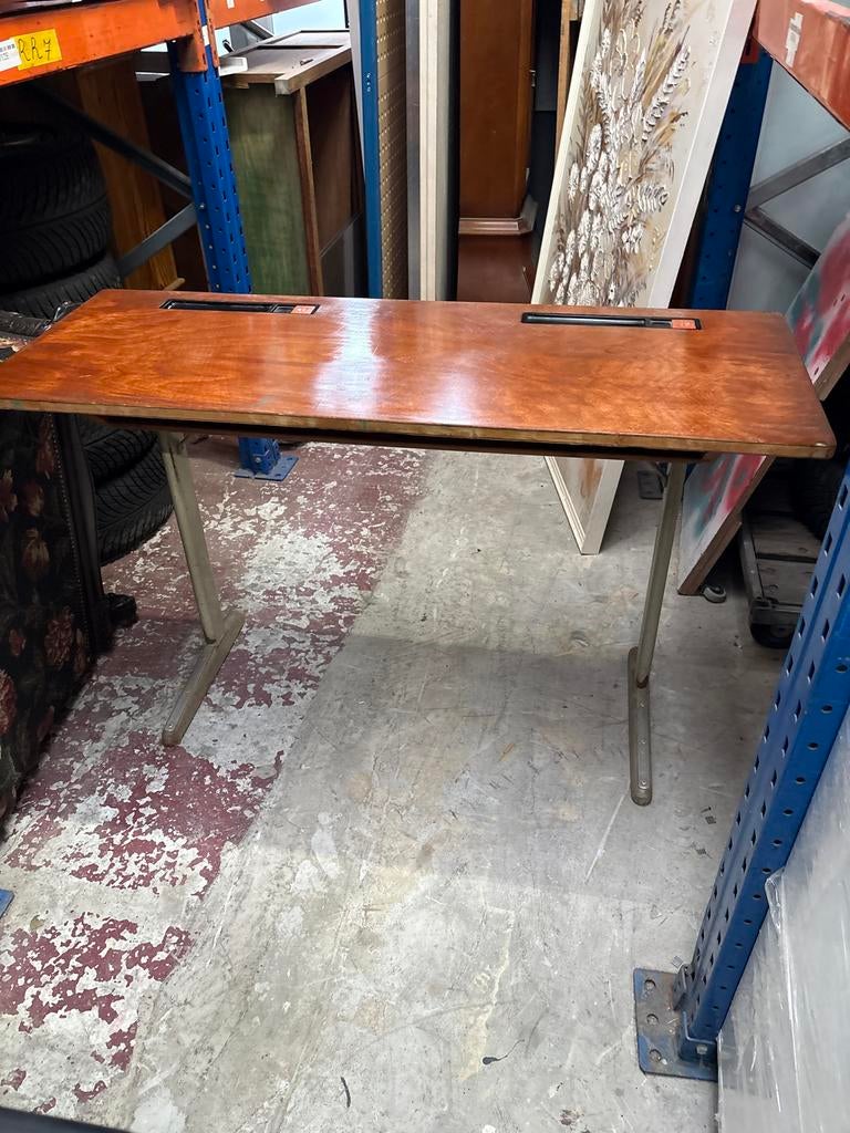 Oude vintage schooltafel, Ophalen of Verzenden