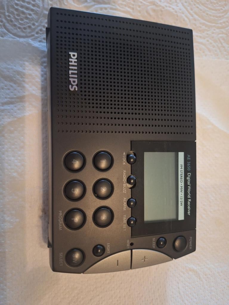 Philips AE 3650 Digitale Wereldontvanger - Nieuwstaat!, Audio, Tv en Foto, Radio's, Ophalen of Verzenden
