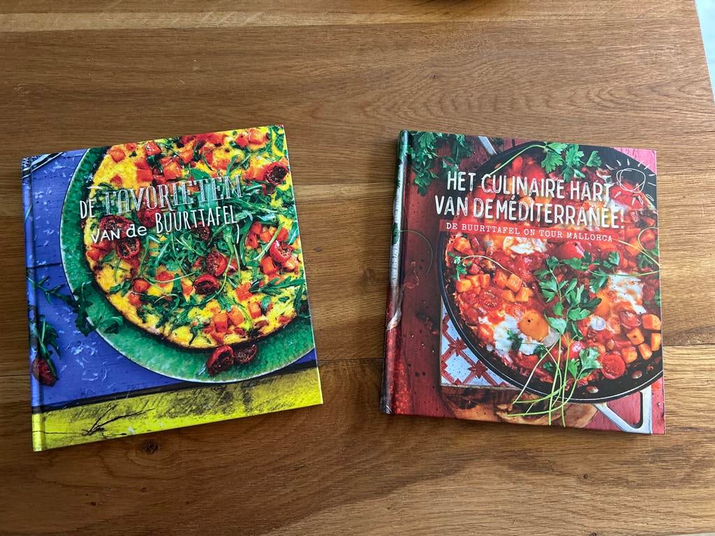 Kookboeken De Buurttafel - Mediterrane en Favorieten, Italië, Vegetarisch, Voorgerechten en Soepen, Ophalen of Verzenden