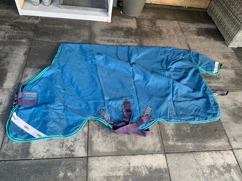 Rhino Horsewear regendeken 6.3, Dieren en Toebehoren, Paarden en Pony's | Dekens en Dekjes, Ophalen, Gebruikt