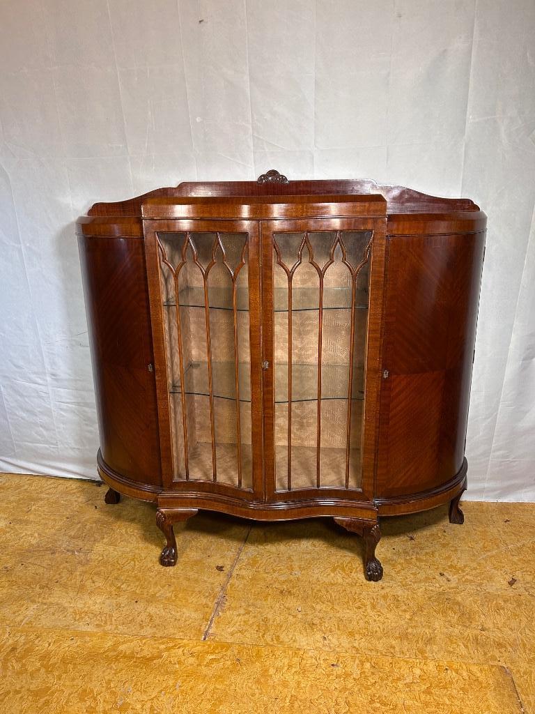 Gratis bezorging! Vitrinekast Victoriaans Edwardiaans1880, -, 100 tot 150 cm, -, 150 tot 200 cm