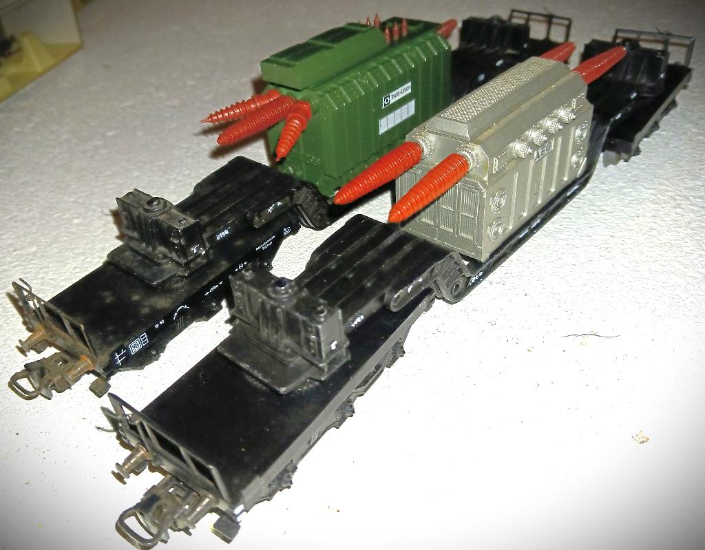 Marklin 4617 Zware lading wagon met of zonder lading en ovp, Gebruikt, Gelijkstroom of Wisselstroom, Wagon, Ophalen of Verzenden