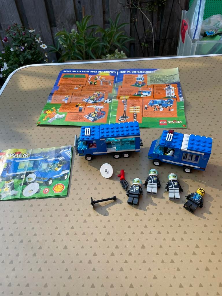 Lego WK 1998 shell, Ophalen of Verzenden, Gebruikt, Complete set, Lego