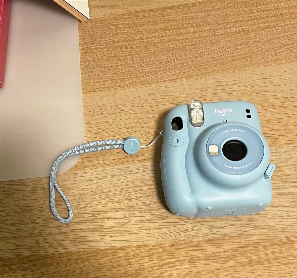Instax Mini 11 + accessoires, Compact, Ophalen of Verzenden, Zo goed als nieuw, Fuji
