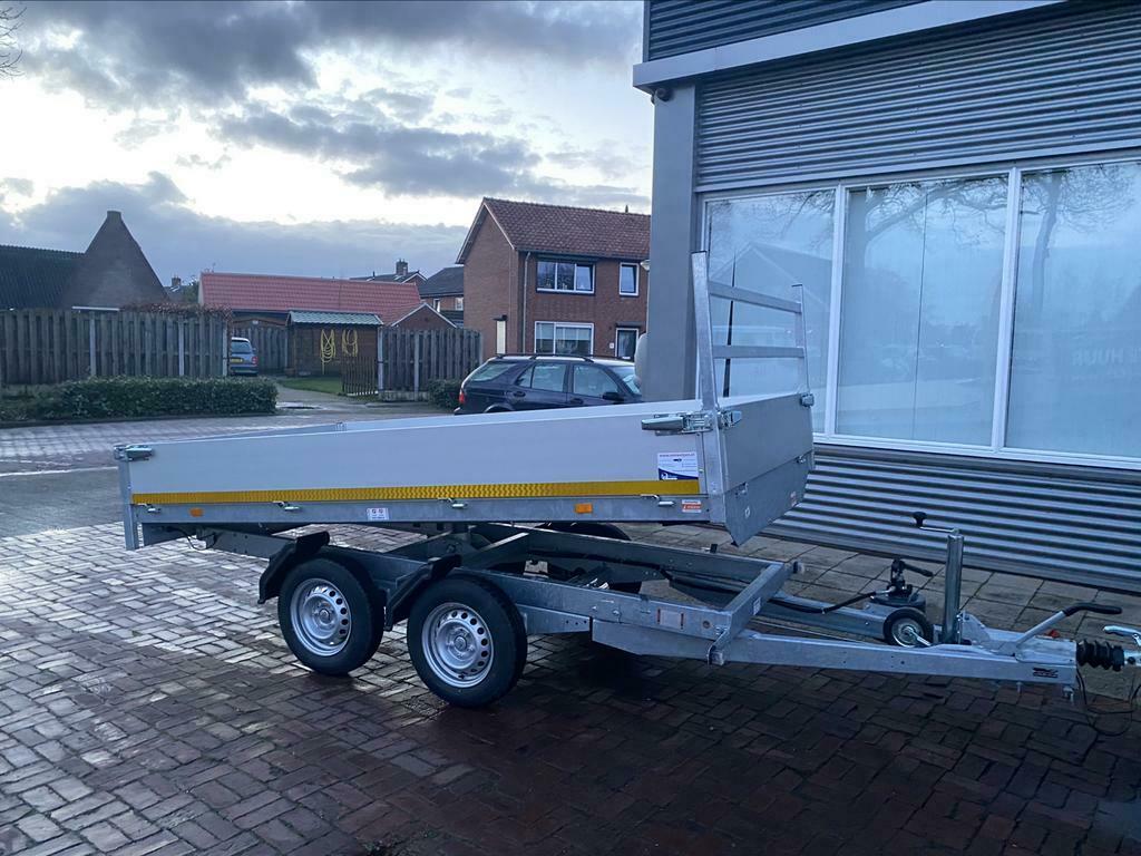 te huur per dag 75.- 2000kg plateauwagen kipper, Diensten en Vakmensen, Verhuur | Overig