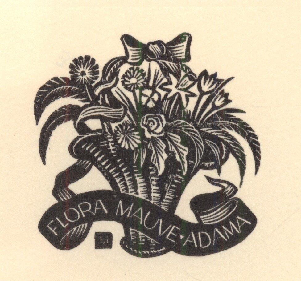1278 Ex Libris Nederland : Thijs Mauve, 1946, Verzenden