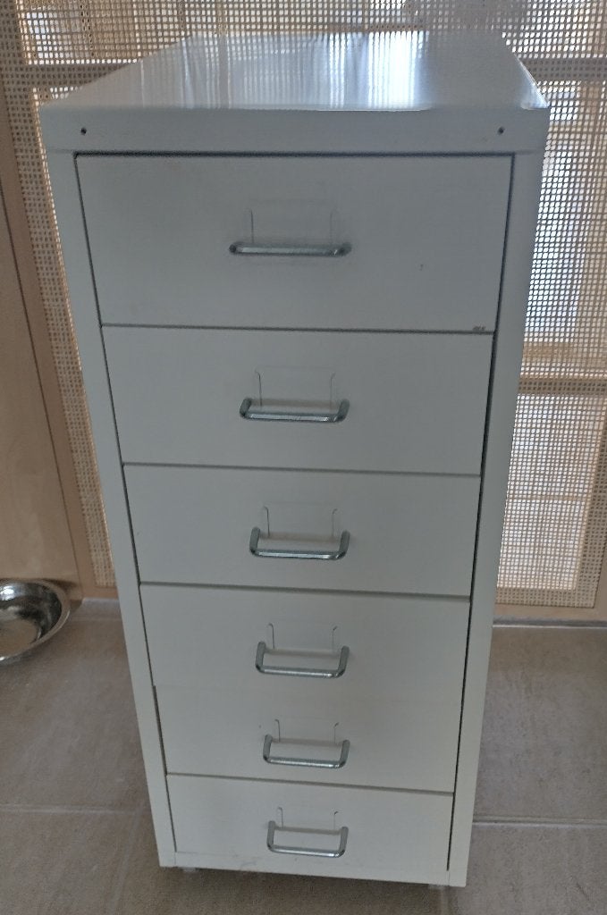 Ladeblok wielen helmer Ikea, Ophalen, Minder dan 50 cm, Gebruikt, 5 laden of meer