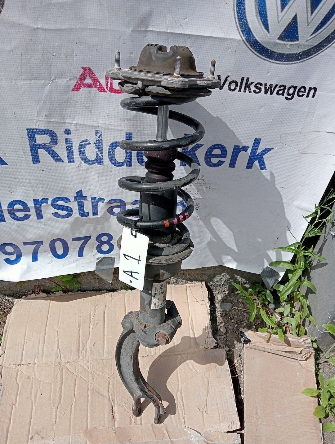 Veerpoot voorzijde Audi A6 4G Avant FL 4G0413031N, Gebruikt, -, -, -