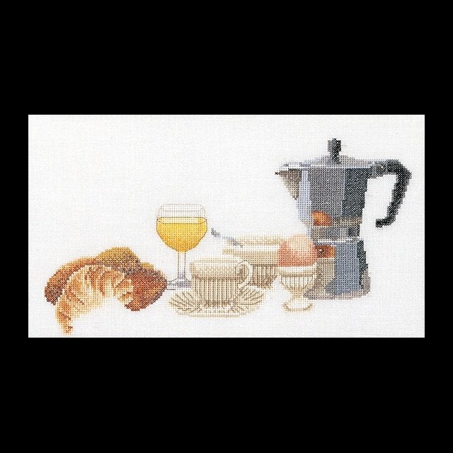 Borduurpakket Petit dejeuner 2095, Geen, Geen, Nieuw, Ophalen of Verzenden