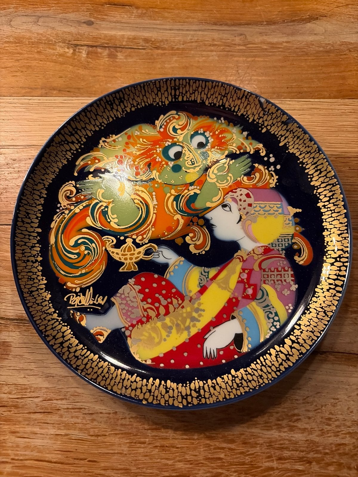 Rosenthal Aladdin en de Wonderlamp verzamelbord, Ophalen of Verzenden