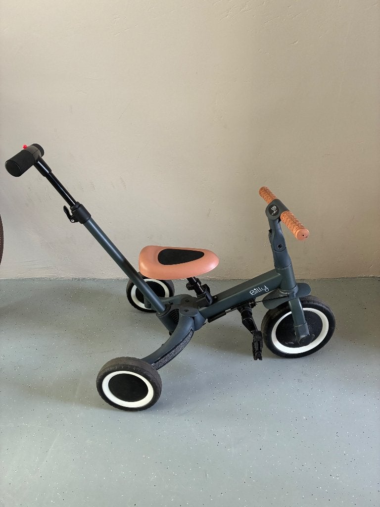 Billy loopfiets/driewieler met verstelbare duwstang, Ophalen, Gebruikt, Loopfiets