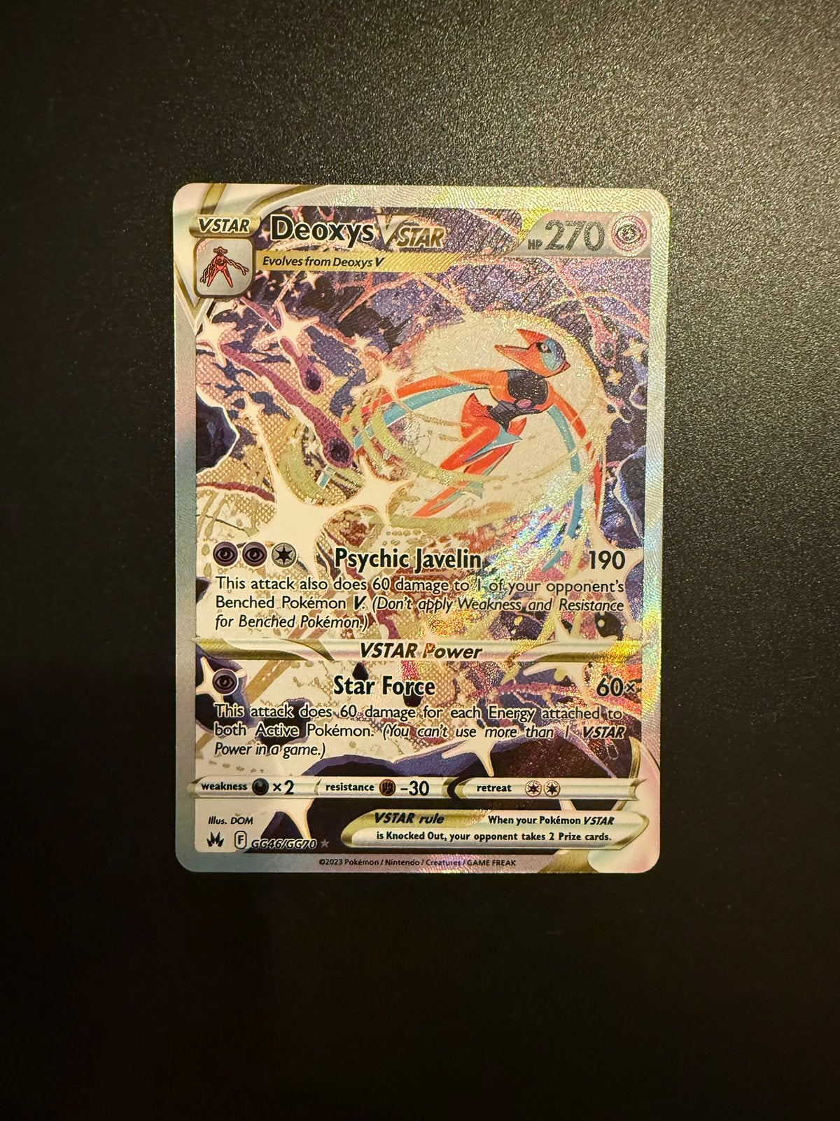 Deoxys Vstar, Ophalen of Verzenden, Zo goed als nieuw