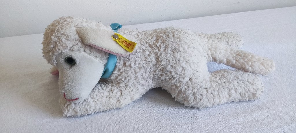 STEIFF WOL LAM OUD, Ophalen of Verzenden, Zo goed als nieuw, Overige typen, Steiff
