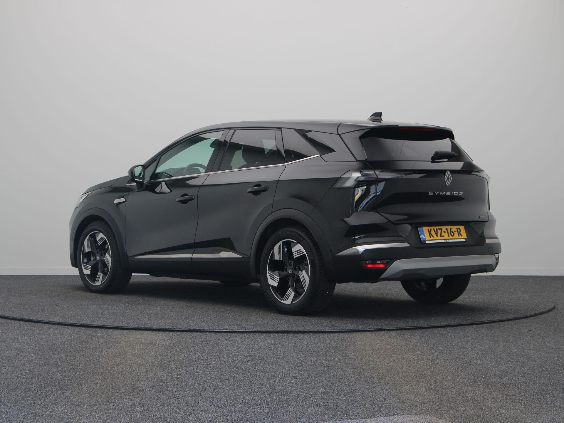 Renault Symbioz E-Tech full hybrid 145pk techno | Elek. stoe, Auto's, Gebruikt, Leder en Stof, Zwart, Bedrijf