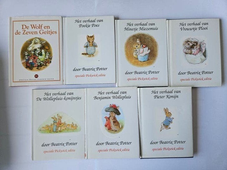 Beatrix Potter Pickwick Editie Boekenset (6 boeken), Ophalen of Verzenden, Zo goed als nieuw, Beatrix Potter Pickwick Editie Boekenset (6 boeken)