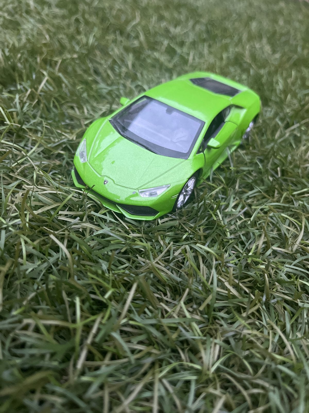 Groene Lamborghini Huracán Speelgoedauto, Verzenden, Zo goed als nieuw