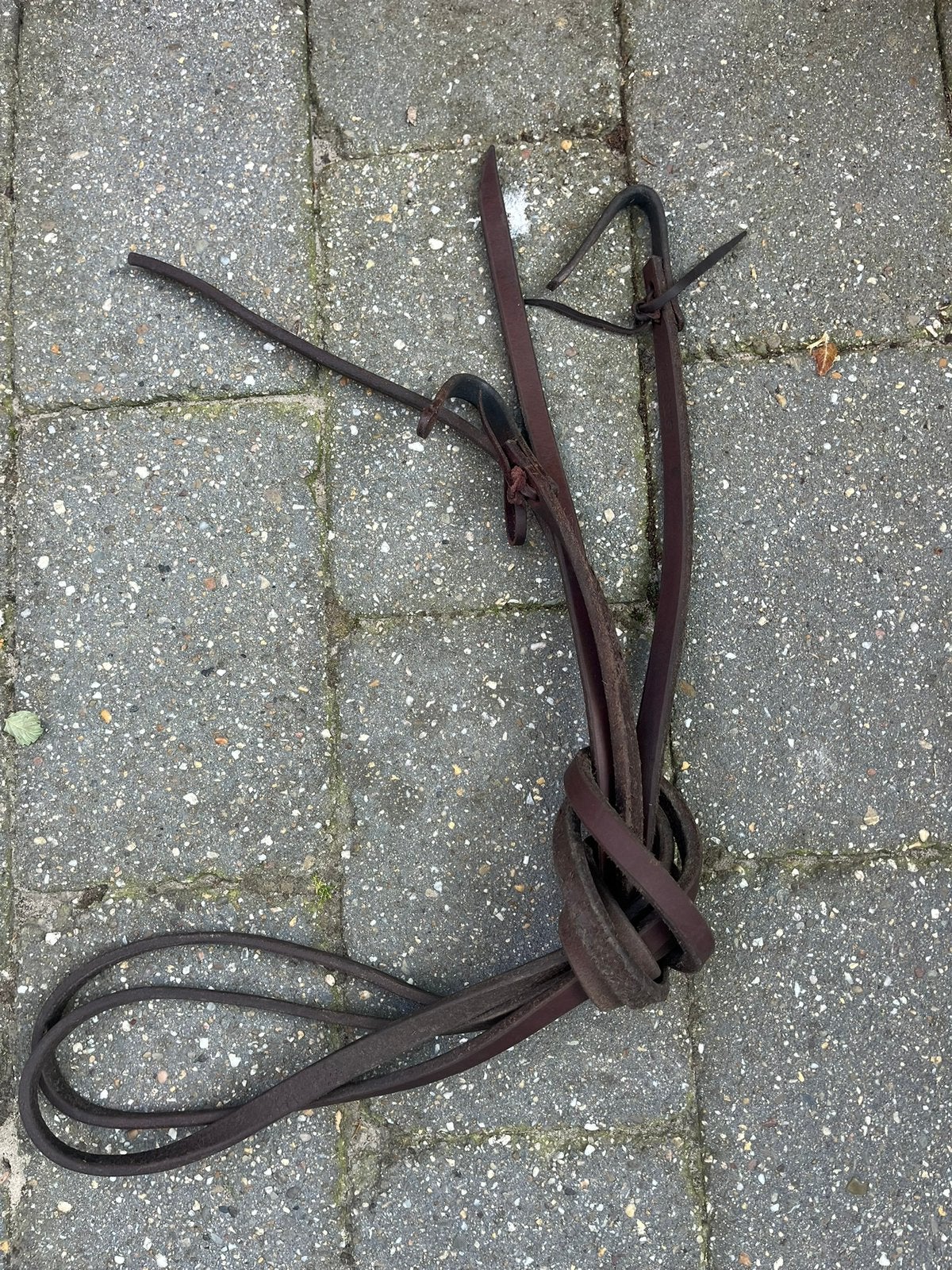 Split reins nieuw, Dieren en Toebehoren, Paarden en Pony's | Hoofdstellen en Tuigage, Ophalen of Verzenden, Zo goed als nieuw