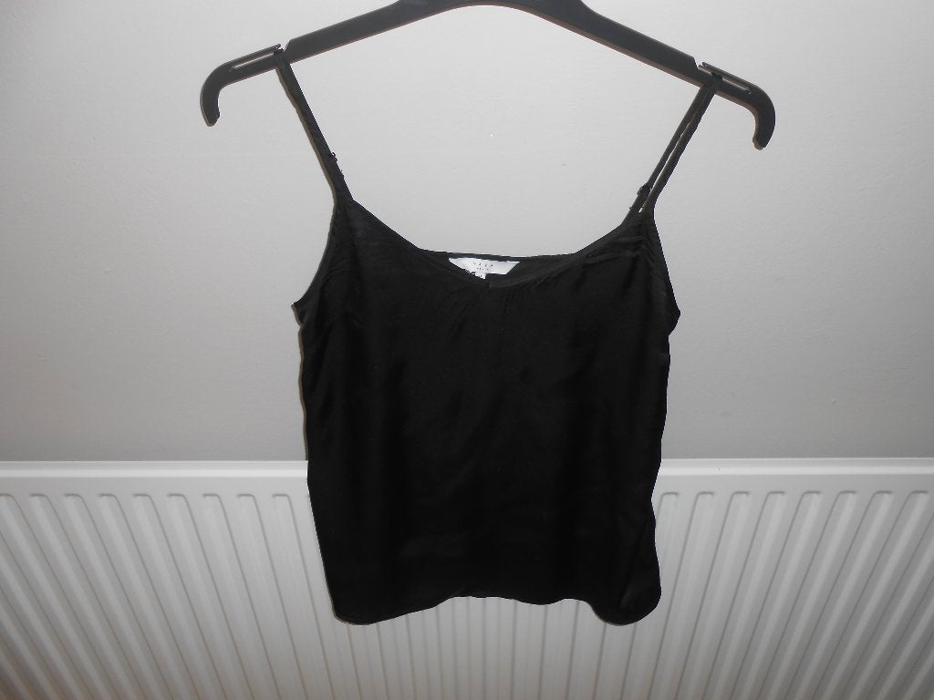 Zwart glans topje maat 38 van Yaya (2 voor €7,50), Kleding | Dames, Maat 38/40 (M), Zwart, Ophalen of Verzenden, Yaya