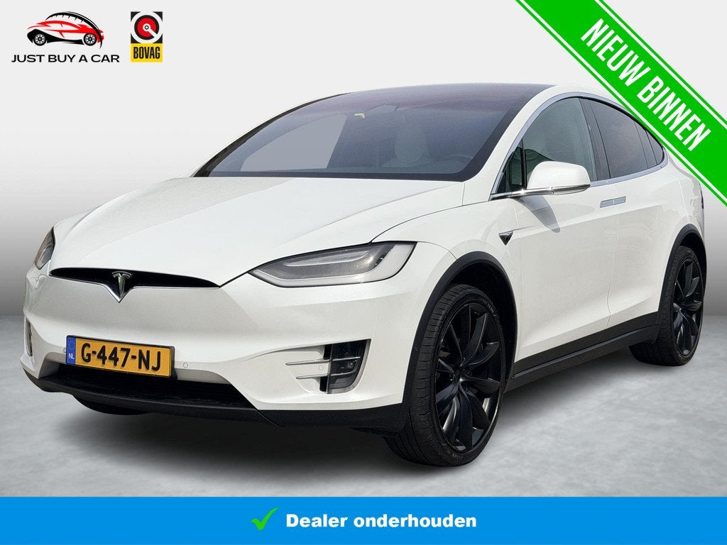 Tesla Model X Long Range 6p. SoH 85,6% / Adaptive Cruise / L, Auto's, Tesla, Model X, Gebruikt, 100 kWh, Met garantie (alle)
