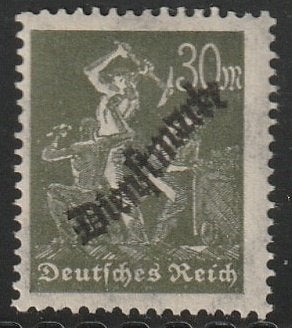 Rijk 1923 76 Dienst 30m, Postfris, Postzegels en Munten, Postzegels | Europa | Duitsland, Ophalen of Verzenden, Overige periodes