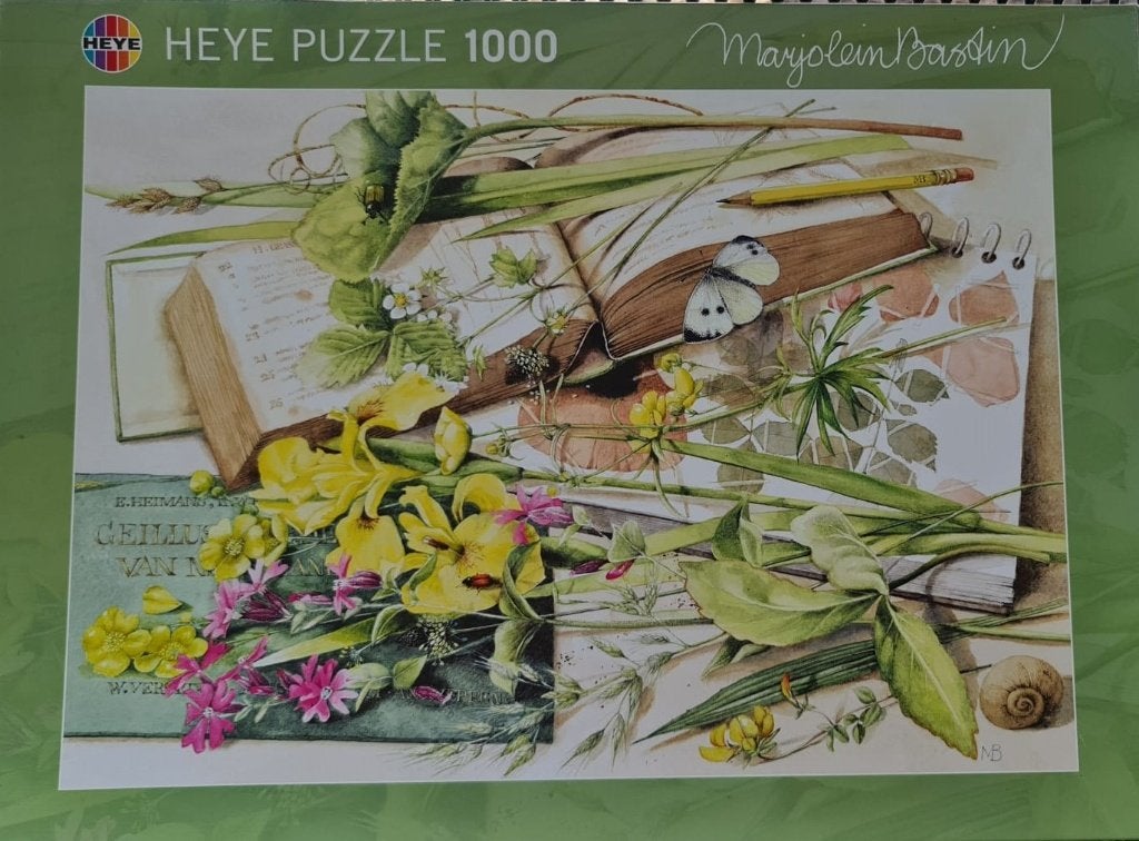 NIEUW! Heye Puzzle 1000 Marjolein Bastin 'Journal', Ophalen, 500 t/m 1500 stukjes, Nieuw, Legpuzzel