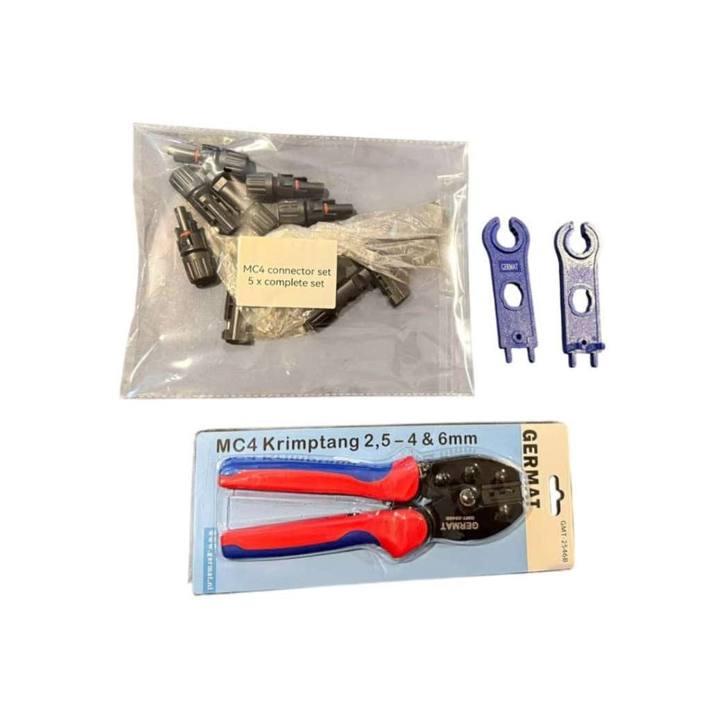 Germat MC4 Connector Set 5 stu, Klantenservice@germat.nl, Gereedschap of Toebehoren, Nieuw, Ophalen of Verzenden