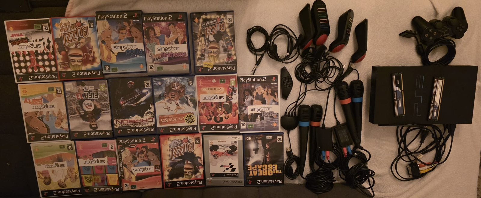 Playstation 2+ games en accesoires