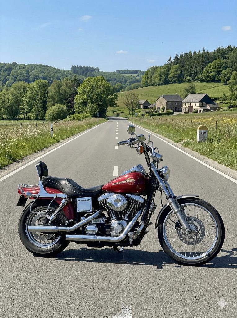Harley FXDWG Wide Glide nette originele motor.!!, Motoren, Motoren | Harley-Davidson, 2 cilinders, Occasion, 1340 cc, Bedrijf
