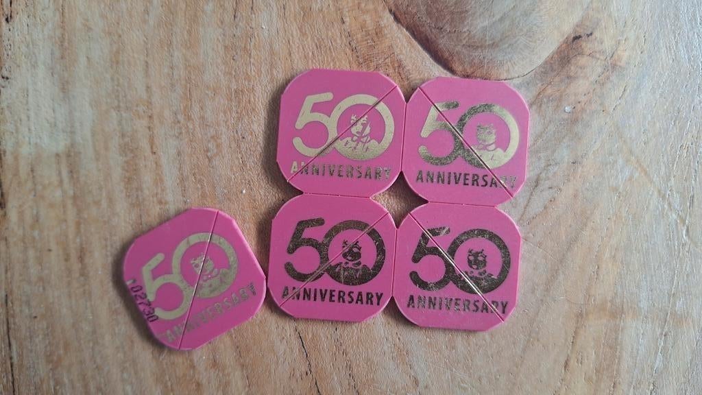 Pinkpop 50 jaar Bier Tokens - Jubileum Editie, Ophalen of Verzenden, Zo goed als nieuw, Overige typen, Overige merken