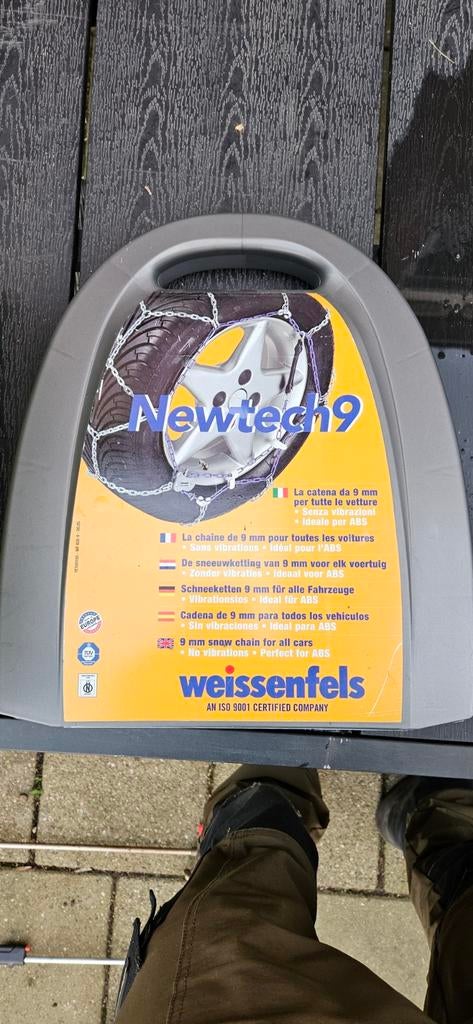 NewTech9 sneeuwkettingen - 9mm voor alle voertuigen, Ophalen, Nieuw