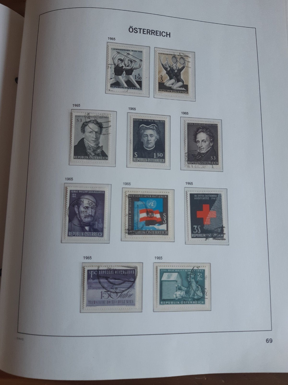 deel 4  davo de luxe oostenrijk vanaf klassiek, Postzegels en Munten, Ophalen, Buitenland